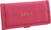 CGB Giftware Willow And Rose ‘Ooh La La’ Berry Jewellery Roll Bag