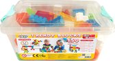 Akar Toys - Happy Blocks - Blokken / Bouwblokken / XXL / Bouwstenen / Blokkendoos / Bouwblokken Voor Kinderen/ Speelgoed - 150st