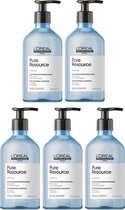 10x L’Oréal Serie Expert Pure Resource Shampoo 500 ml