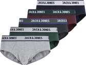 Jack & Jones - Heren - 5-Pack Brief Solid