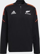 Adidas All Blacks Rugby Primegreen 1/4 Zip Fleece Top - Maat XL