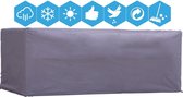 Weersbestendige Beschermhoes Tuintafel / Tuinset | 225 x 105 x 75 cm | Premium | Waterproof | TÜV Rheinland Gecertificeerd | Hoes voor Tuin | Waterdicht | Solution Dyed (verkleuring onmogelijk) | Zwart