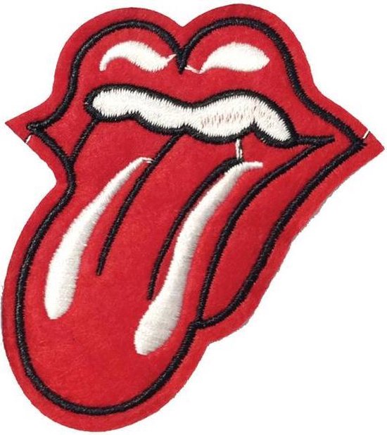haspel Zegevieren Snikken Embleem - The Rolling Stones Logo - Opstrijkbare Patch - Strijkembleem -  Geschikt voor... | bol.com
