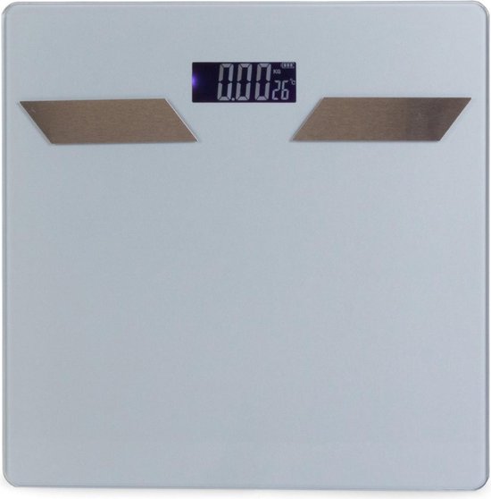 korting Overvloedig Voorwoord Weegschaal met thermometer tot 180kg - BMI - BMR - Vet percentage - V- vet  percentage... | bol.com