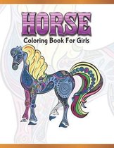 Horse Coloring Book For Girls: Cute Animals