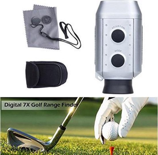 Golf - rangefinder - 7x digitale zoom - afstandmeter - 1000 yards - afstand bepalen - hoogte bepalen Golf - rangefinder - 7x digitale zoom - afstandmeter - 1000 yards - afstand bepalen - hoogte bepalen