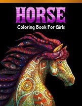 Horse Coloring Book For Girls: Cute Animals