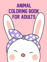 Animal Coloring Book for Adults