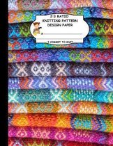 2: 3 Ratio Knitting Pattern Design Paper. I Commit To Knit