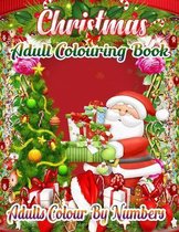 Christmas Adult Colouring Book Adults Colour By Numbers