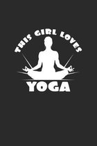 This girl loves yoga