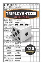 Triple yahtzee score pads