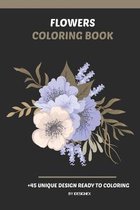 Flowers Coloring Book