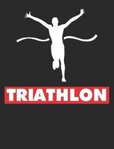 Mein Triathlontagebuch: Trainingstagebuch fur alle Triathleten ♦ Laufen, Schwimmen, Radfahren ♦ Logbuch fur uber 300 Eintrage ♦ grosszugiges A4+ Format ♦ Motiv