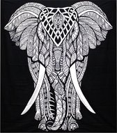 Wanddecoratie - Olifant - 230 x 200 cm