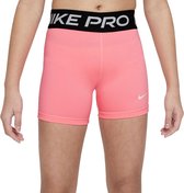 Nike Pro 3 Sportlegging - Maat 134  - Meisjes - roze - zwart