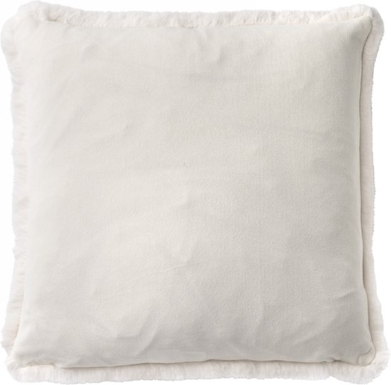 Dutch Décor ZAYA - Housse de coussin 45x45 cm - Snow White - Blanche