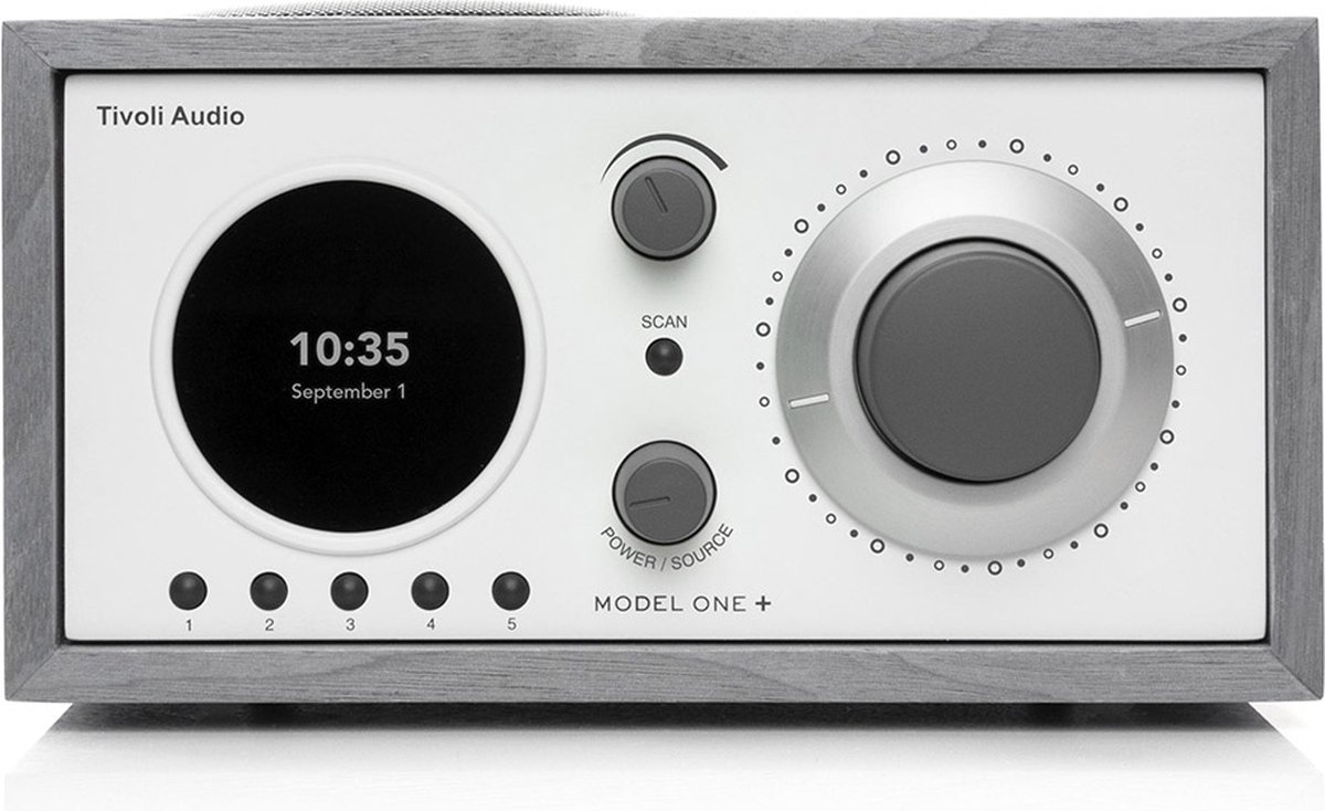 Tivoli Audio Model One+ AM/FM / AUX IN / DAB/DAB+ - Grijs