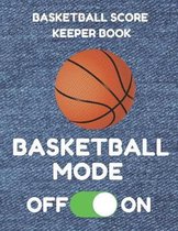 Basketball Score Keeper Book