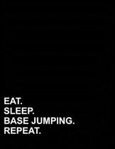 Eat Sleep Base Jumping Repeat: Isometric Graph Paper Notebook