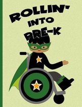 Rollin' into Pre-K: Black Hair Boy in Wheelchair