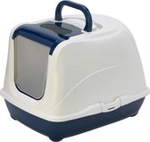 Flamingo Kattentoilet Loki Blauw L 44X58X42Cm