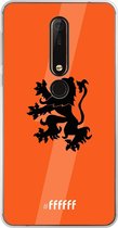 Nokia X6 (2018) Hoesje Transparant TPU Case - Nederlands Elftal #ffffff