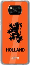 6F hoesje - geschikt voor Xiaomi Poco X3 Pro -  Transparant TPU Case - Nederlands Elftal - Holland #ffffff