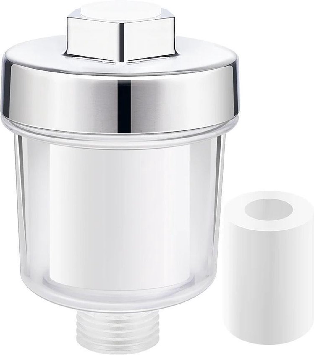 Philips AWP1775 Inline Douchefilter met KF filtersysteem tegen chloor, bacteriën, verontreinigingen en kalk, waterfilter voor bad en douche