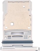 Simkaarthouder + Micro SD-kaarthouder voor Samsung Galaxy S20 FE 5G SM-G781B (zilver)