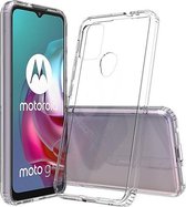 Voor Motorola Moto G30 / G20 / G10 schokbestendig krasbestendig TPU + acryl beschermhoes (transparant)