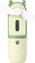 USB-oplaadmini-ventilator Handheld draagbare koeling Leuke ventilator Levering in willekeurige kleurstijl