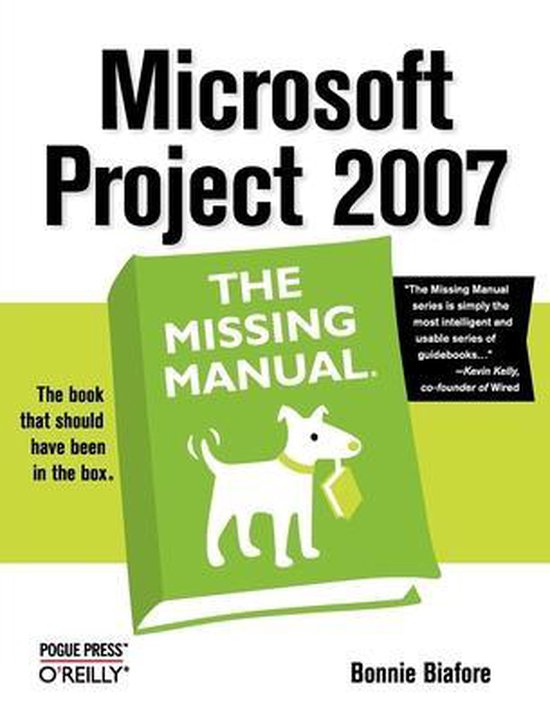 Microsoft Project 2007 Missing Manual - cover
