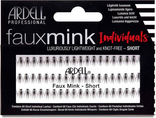 Ardell Knot-Free Faux Mink Individuals Short