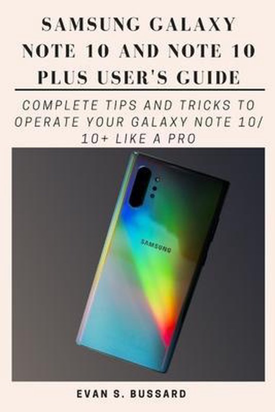 Samsung Galaxy Note 10 and Note 10 Plus User's Guide - cover