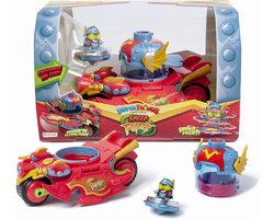 SuperThings Speed Fury-voertuig plus een Kid Fury-figuur