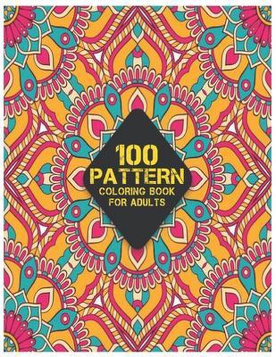 bol.com | 100 Pattern Coloring Book for Adults, Store Of ...