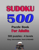 Sudoku 500 Puzzle Book for Adults
