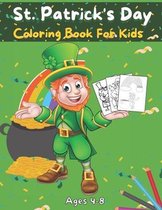 St.Patrick's Day Coloring Book For Kids Ages 4-8