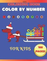 New Color By Number Coloring Book For Kids