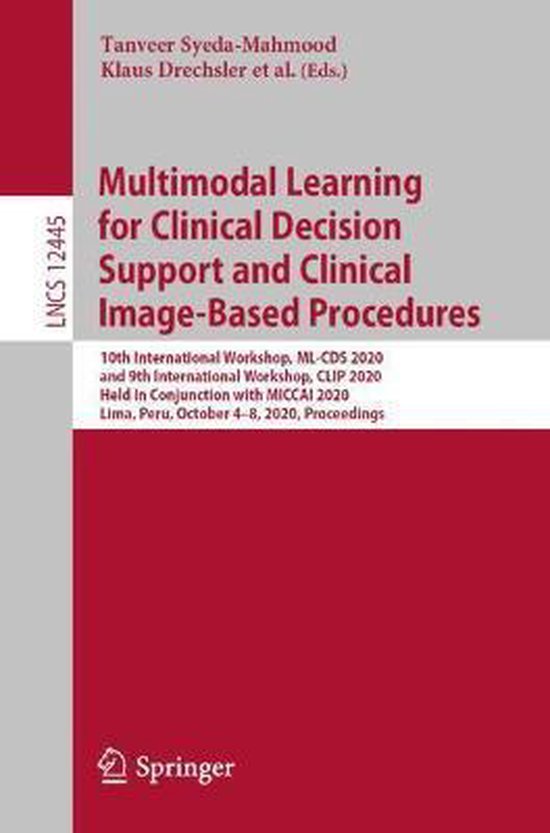 Multimodal Learning for Clinical Decision Support and Clinic ... - cover