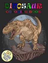 Dinosaur Coloring Book.: 50 coloring pages