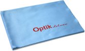 Optik- Deluxe- XXL- Chiffon en microfibre - Chiffon de nettoyage pour lunettes - Chiffon en microfibre pour Lunettes et téléphone - Taille XXL - 40CM x 40 CM