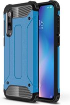Xiaomi Mi 9 SE Hoesje - Mobigear - Outdoor Serie - Hard Kunststof Backcover - Blauw - Hoesje Geschikt Voor Xiaomi Mi 9 SE