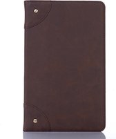 Samsung Galaxy Tab A 10.1 (2019) Hoes - Mobigear - Ranch Serie - Kunstlederen Bookcase - Bruin - Hoes Geschikt Voor Samsung Galaxy Tab A 10.1 (2019)