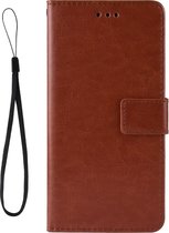 Xiaomi Redmi Note 9 Pro Hoesje - Mobigear - Wallet Serie - Kunstlederen Bookcase - Bruin - Hoesje Geschikt Voor Xiaomi Redmi Note 9 Pro