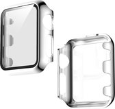 Mobigear Royal Hardcase Hoesje voor Apple Watch Series 3 (42mm) - Zilver
