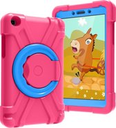Samsung Galaxy Tab A 8.0 (2019) Hoes - Mobigear - Kidsproof Serie - EVA Schuim Backcover - Roze - Hoes Geschikt Voor Samsung Galaxy Tab A 8.0 (2019)