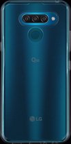 LG Q60 Hoesje - Mobigear - Ultra Thin Serie - TPU Backcover - Transparant - Hoesje Geschikt Voor LG Q60