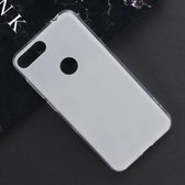 Alcatel 1S (2019) Hoesje - Mobigear - Color Serie - TPU Backcover - Wit - Hoesje Geschikt Voor Alcatel 1S (2019)